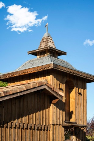 intérieur maison bois